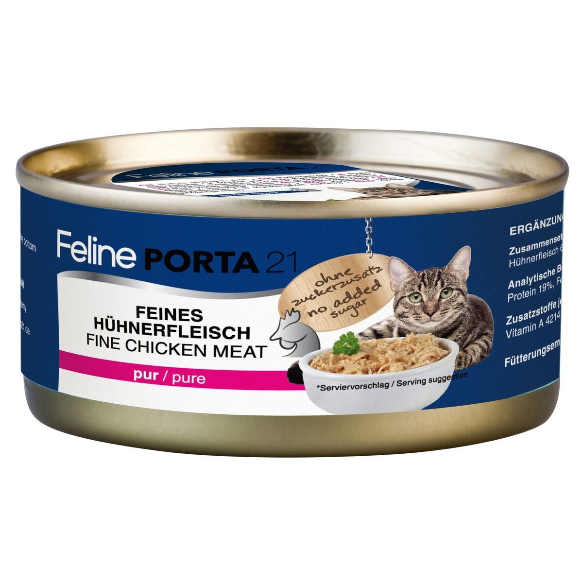 Feline Porta 21 Kylling 156 g - Våtfôr til katt