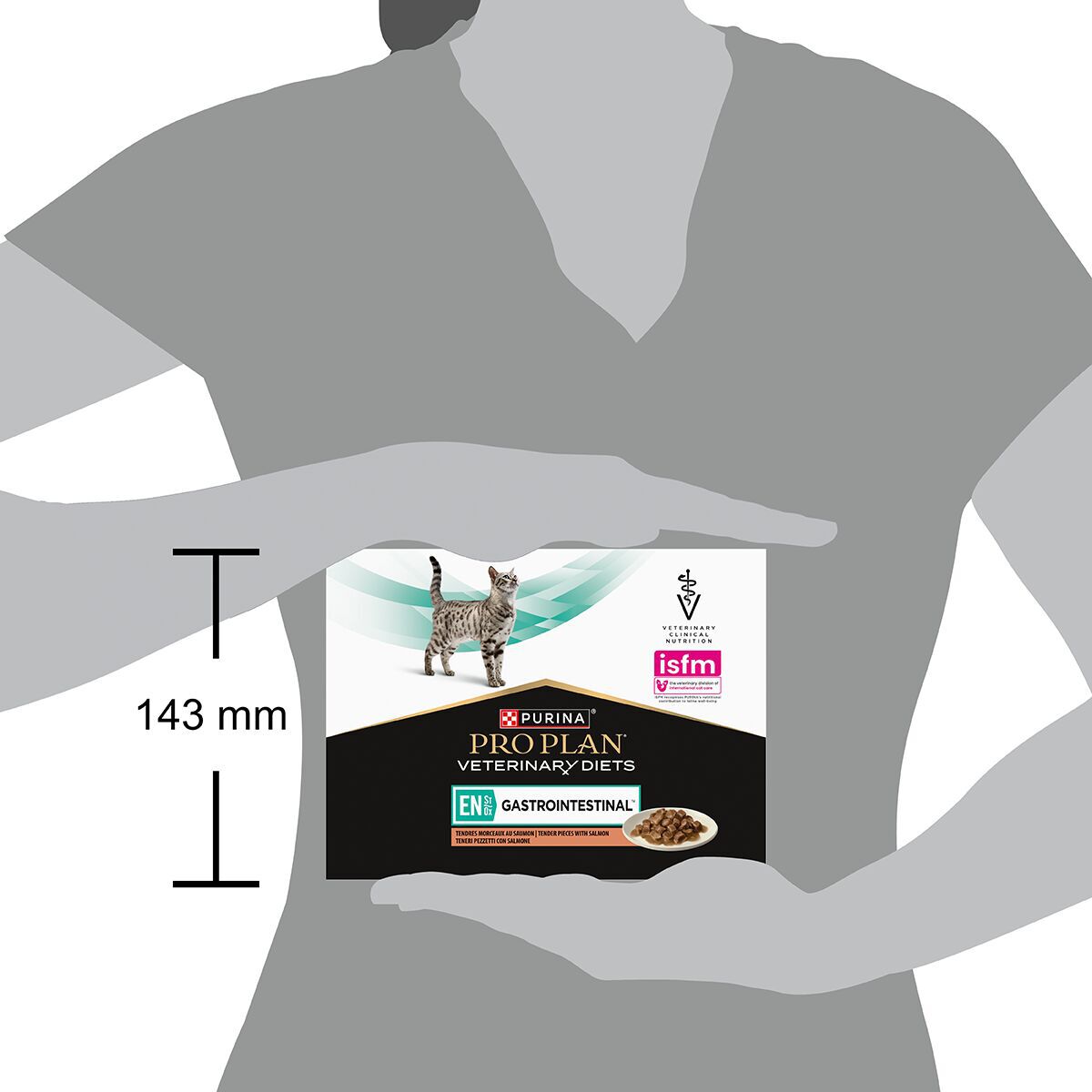 Purina Pro Plan Veterinary Diets Cat EN St/Ox Gastrointestinal Salmon 10x85g