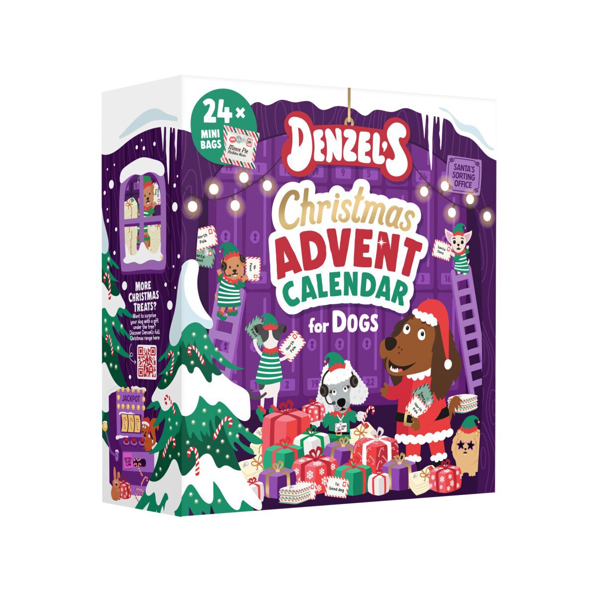 Denzel’s Julekalender for Hund 192 g - Julekalendere for kjæledyr