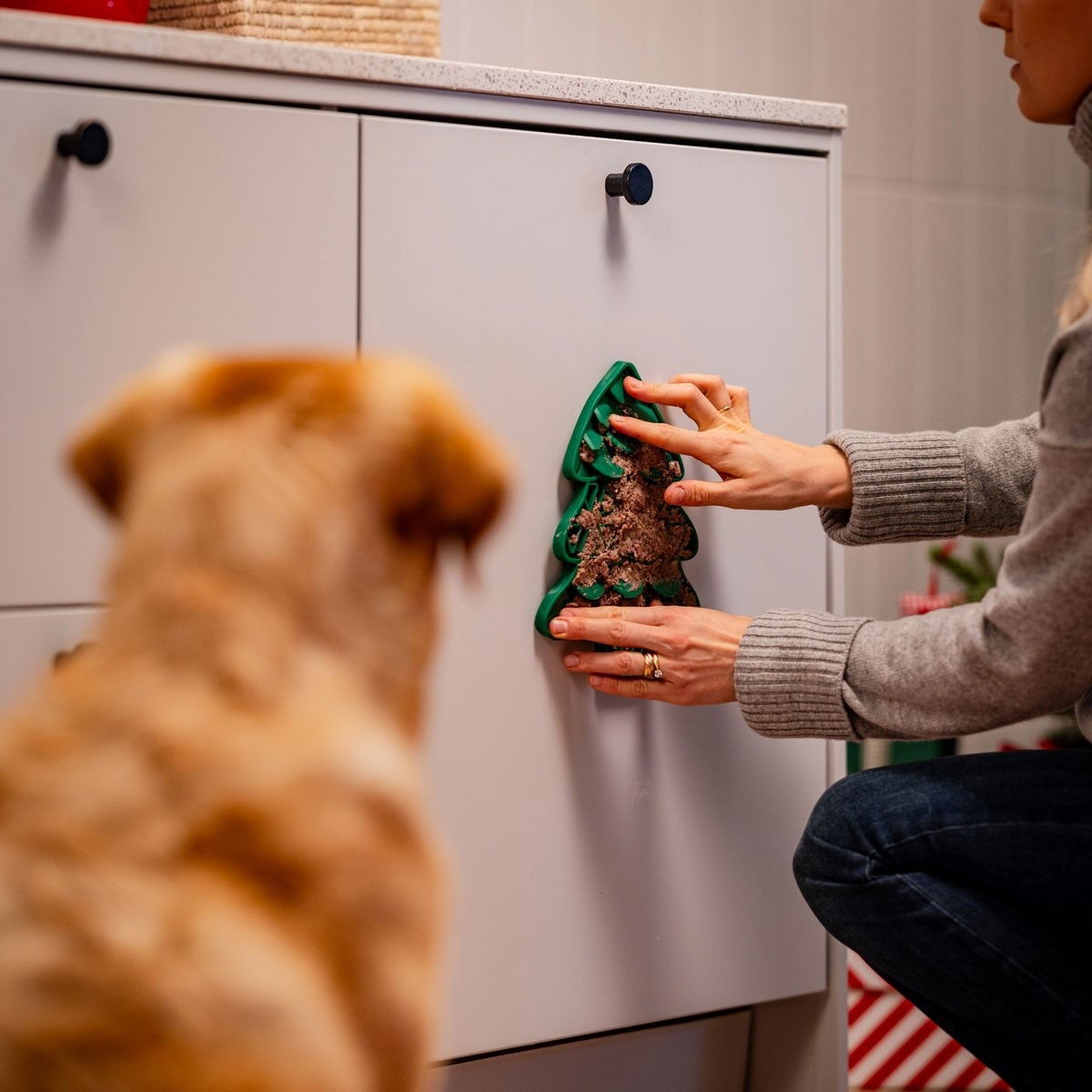 Little&Bigger Yummy mat 2in1 spruce