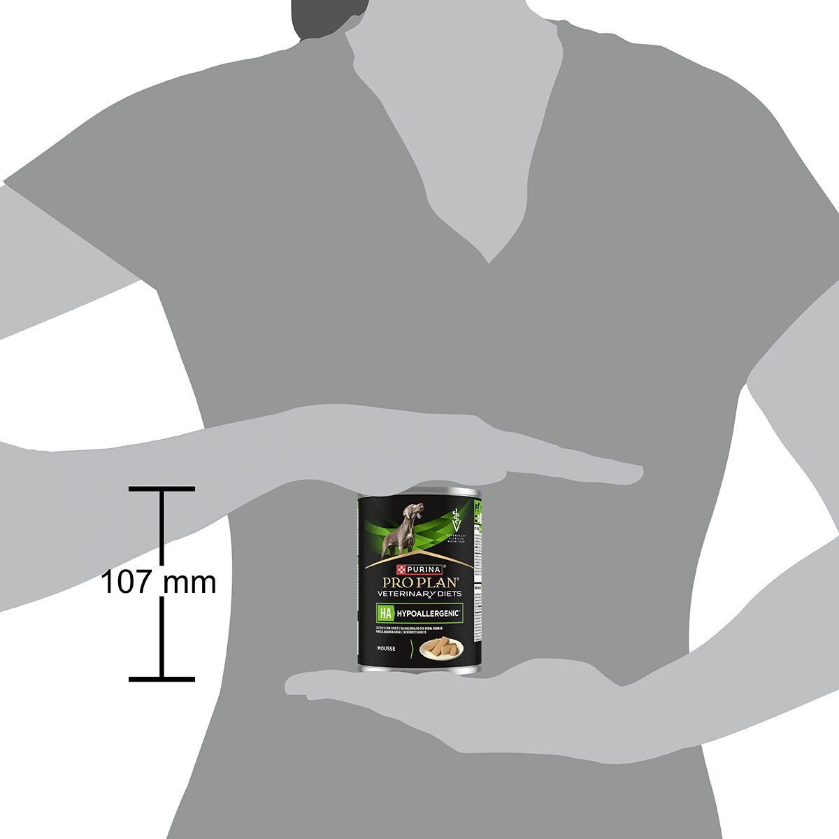 Purina Pro Plan Veterinary Diets Canine Adult HA Hypoallergenic Mousse 400g