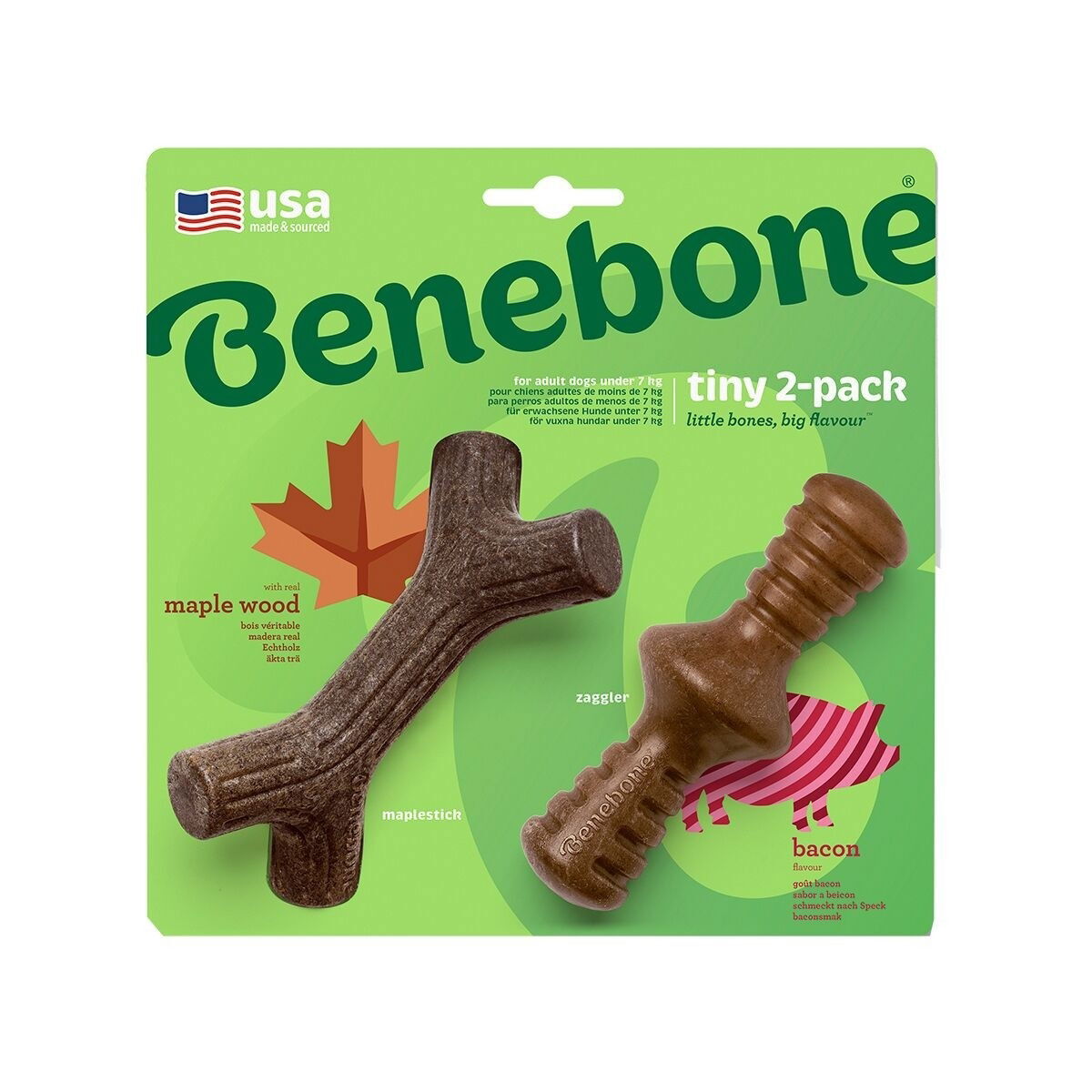 BB 2-Pack Maplestick/Zaggler Bacon Tiny 