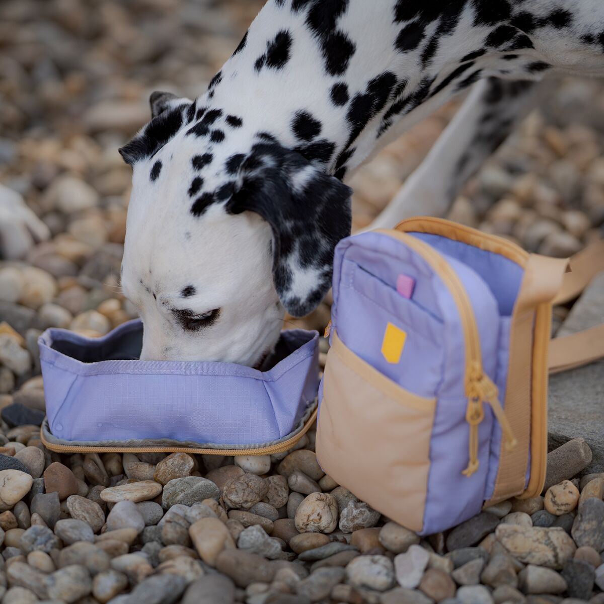 Woolly Wolf Hydration Shoulder Bag Lavender Mix