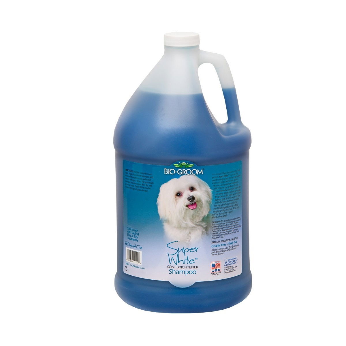Bio-Groom Super White shampoo 3,8 l - Hundesjampo