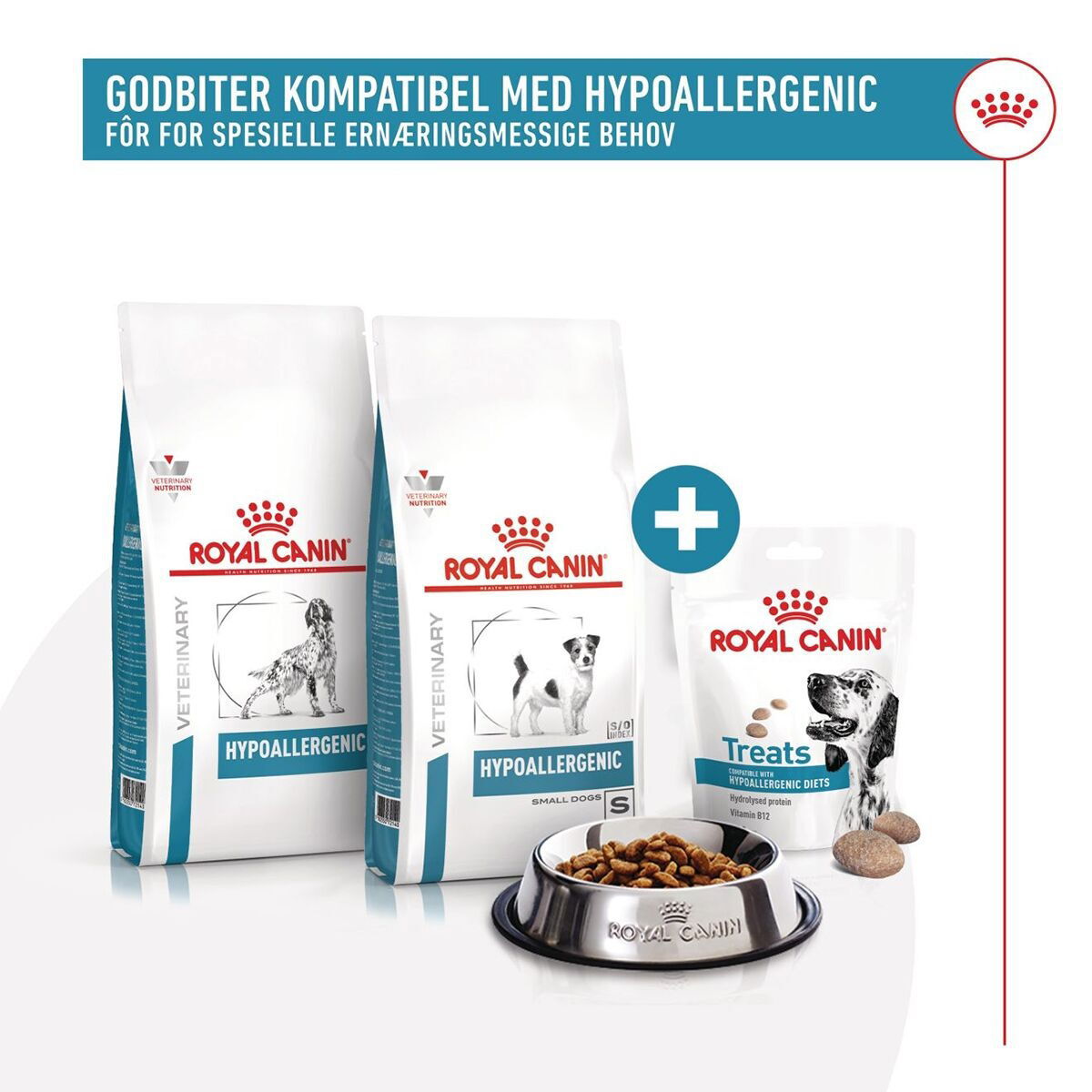 Royal Canin Veterinary Diets Dog Hypoallergenic Treats 230g