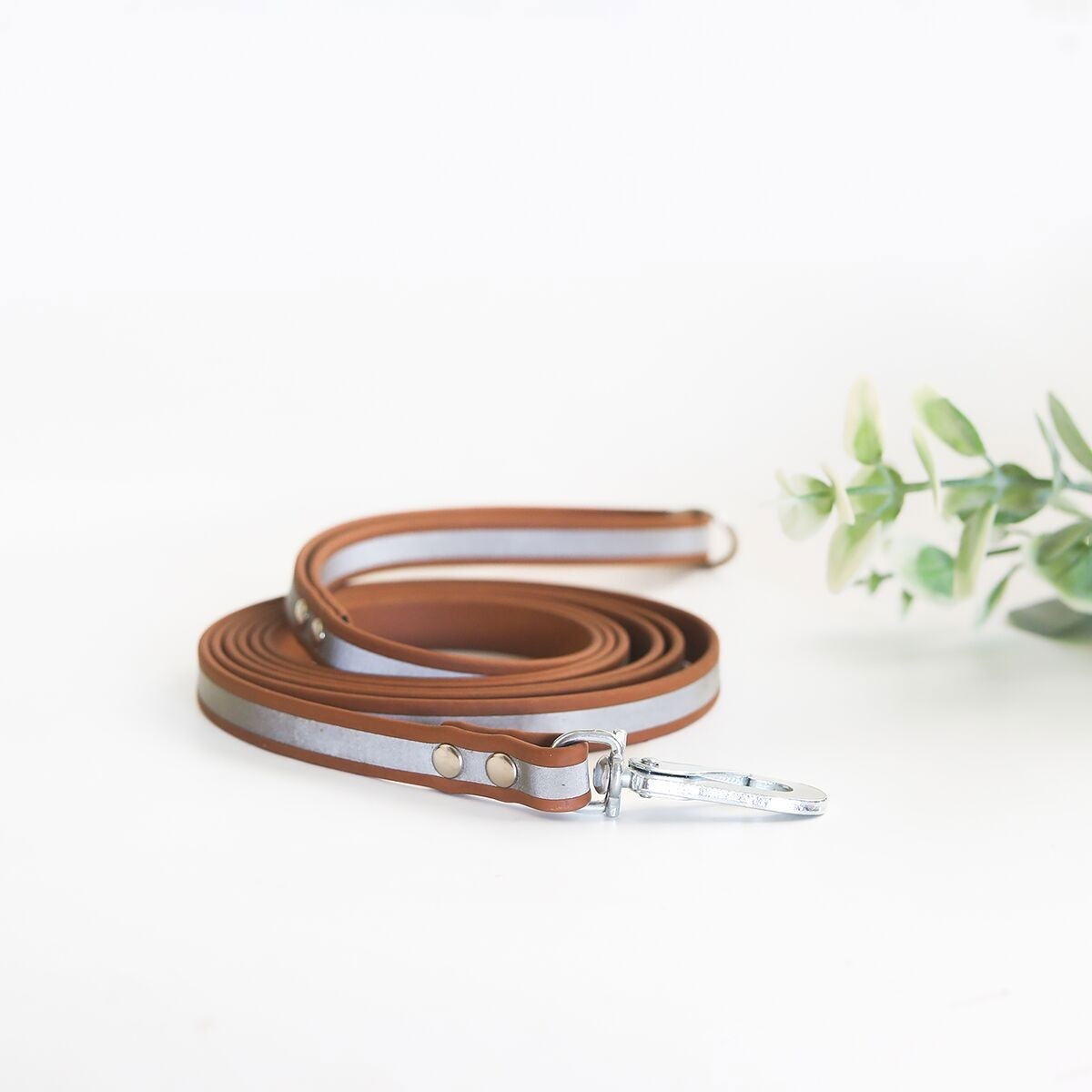 Tyylivoitto Shine Eazy leash, cognac