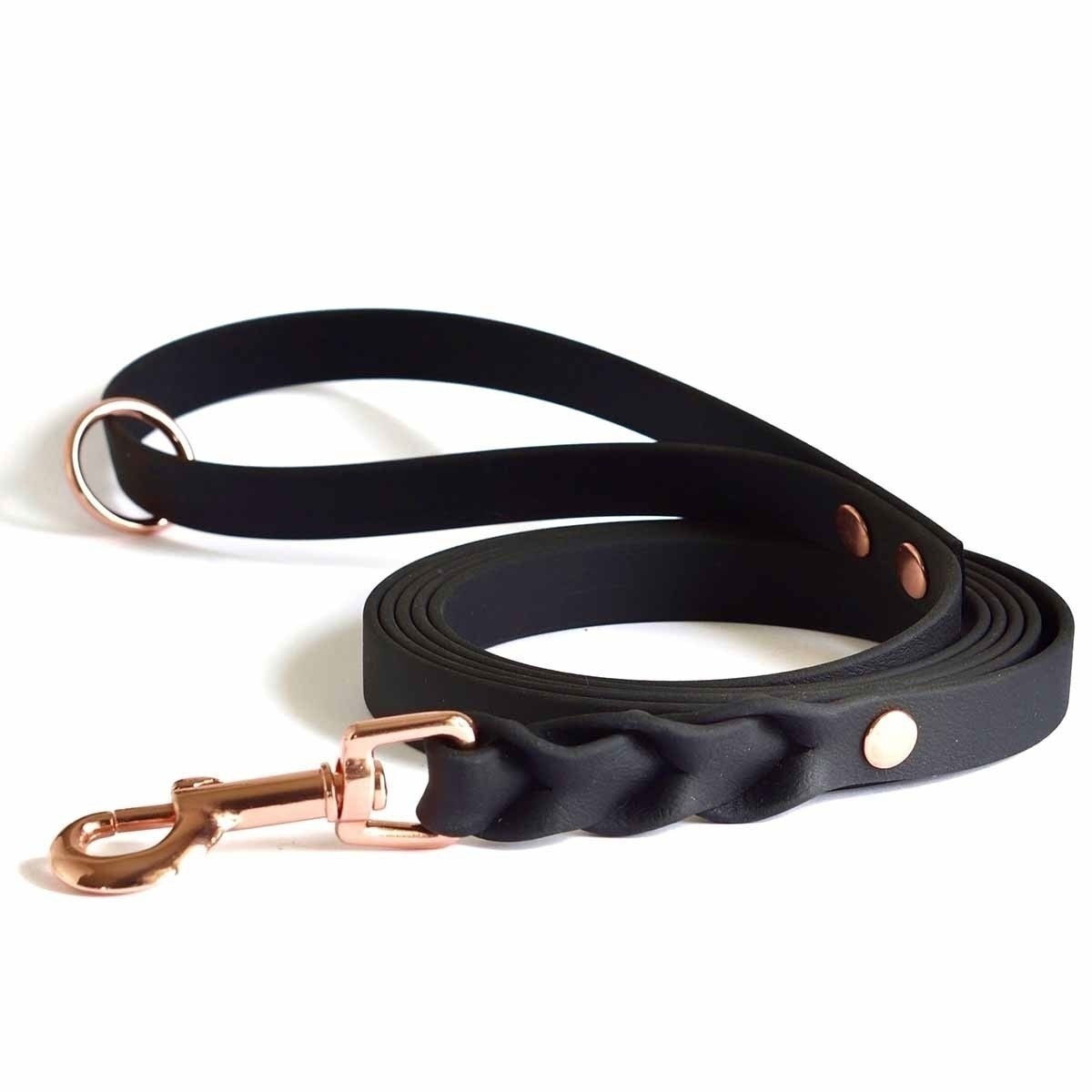 Tyylivoitto Hundekobbel Flettet Svart 16mm x 300cm - Nylonkobbel til hund