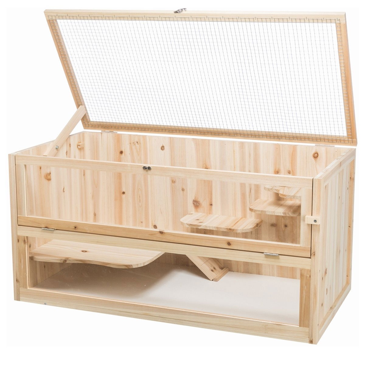 Jyrsijän puinen häkki Trixie