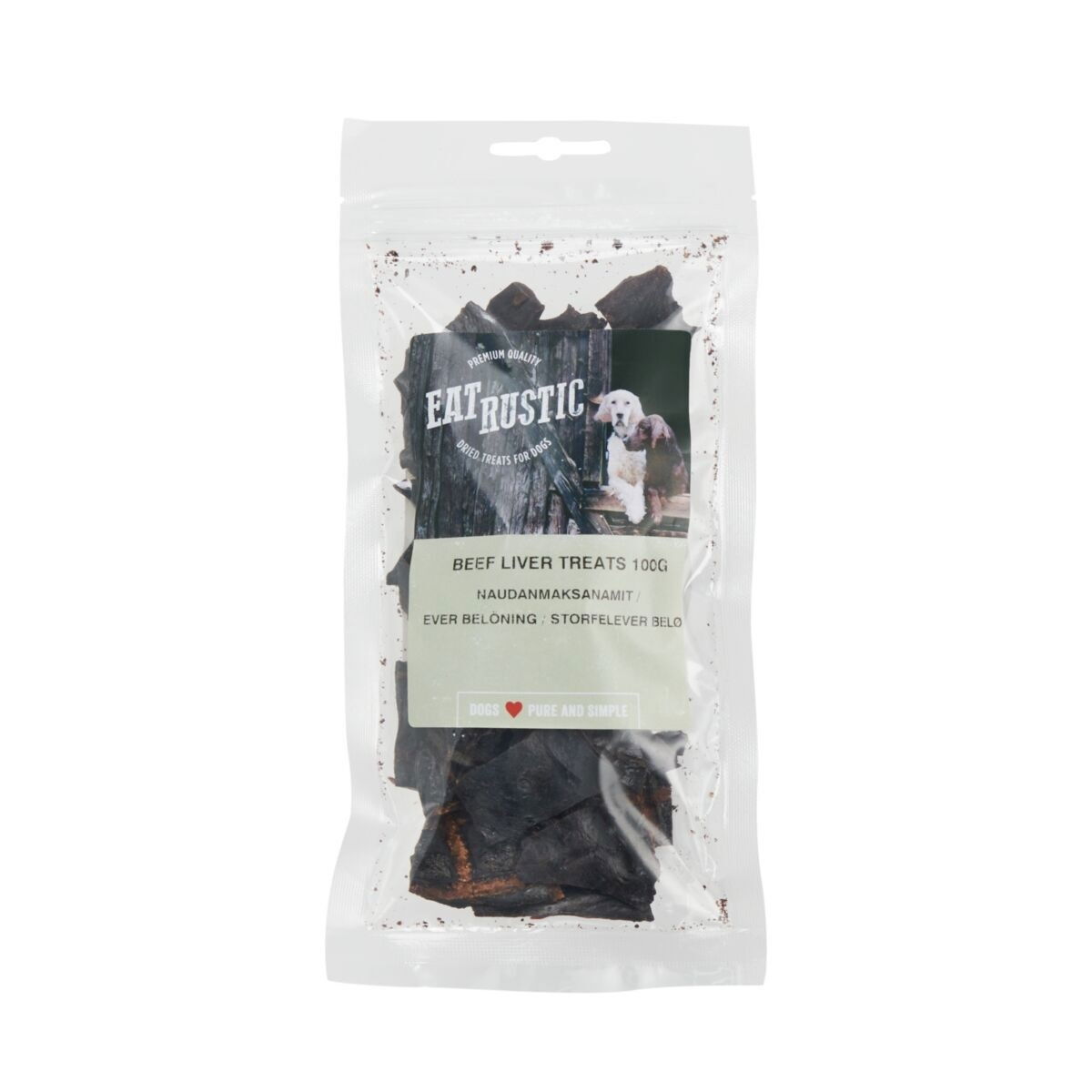Eat Rustic belønningsbiter okselever 100 g
