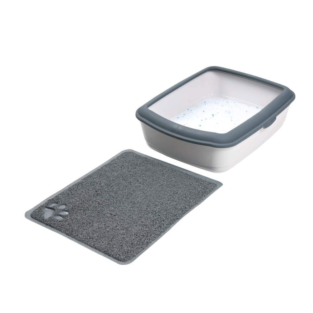 Trixie PVC Kattesand matte grå