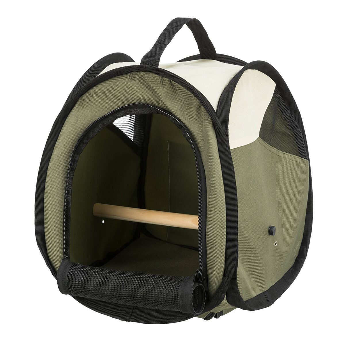 Trixie bird Trixieansport bag 27x32x27 beige/olive