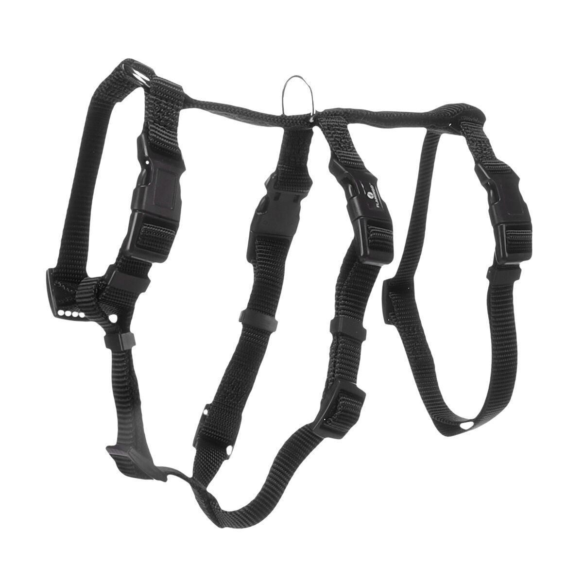 Flamingo Zera Safety Kattesele Svart M/L - Katteseler