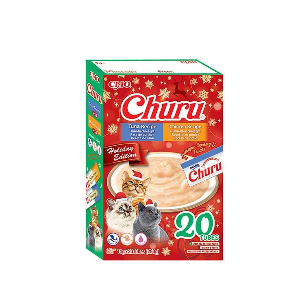 Churu Christmas Cat treat Chicken-Tuna 20pc