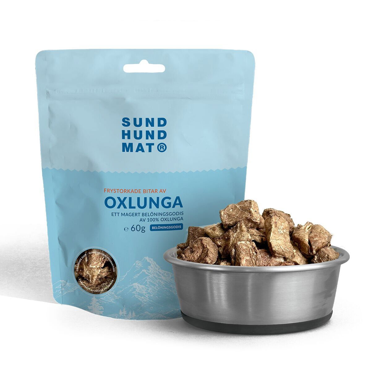 SH Frystorkad Oxlunga 60g
