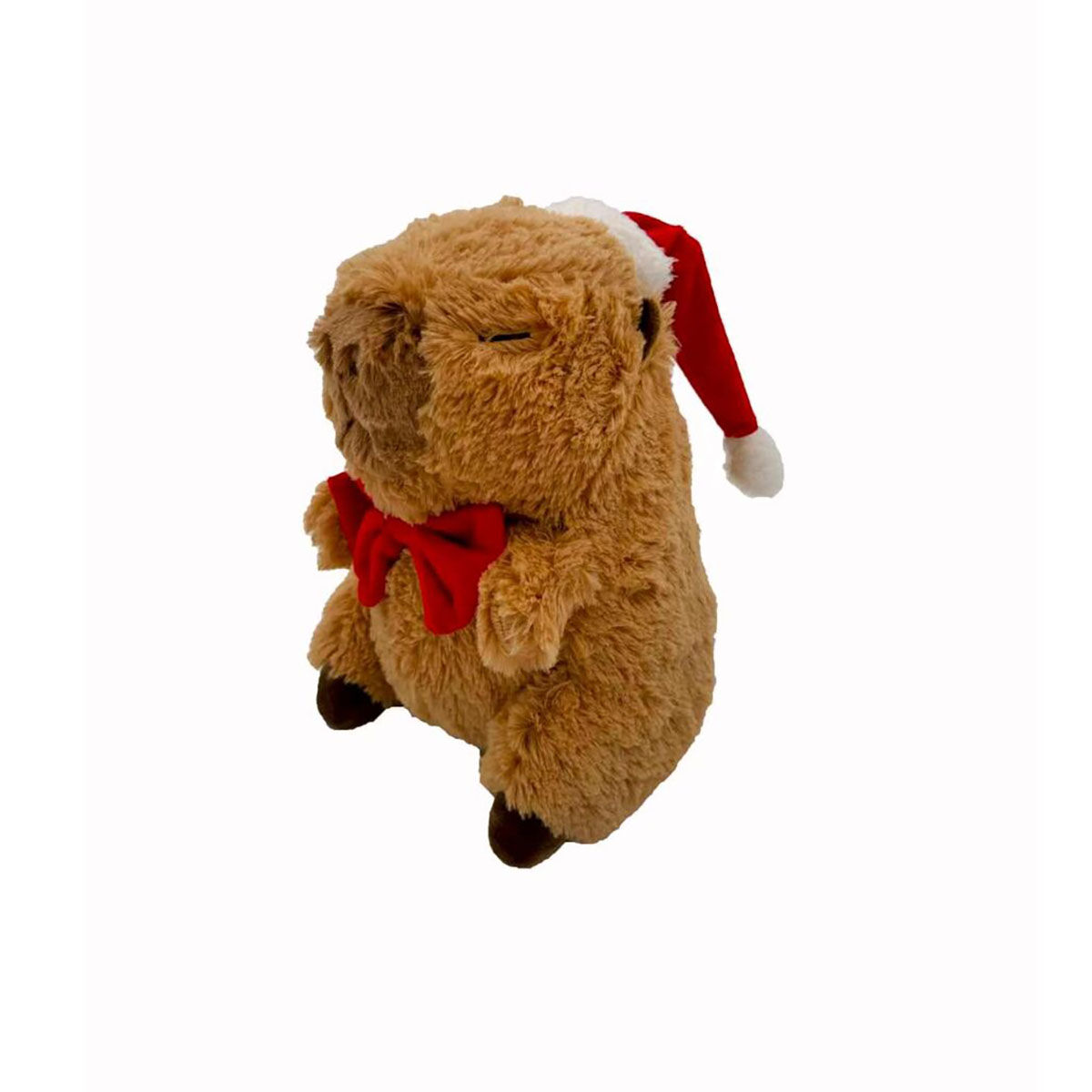 Bark-A-Boo Christmas Wishes Kapybara Kosedyr til Hund 23 cm - Juleleker for hunder