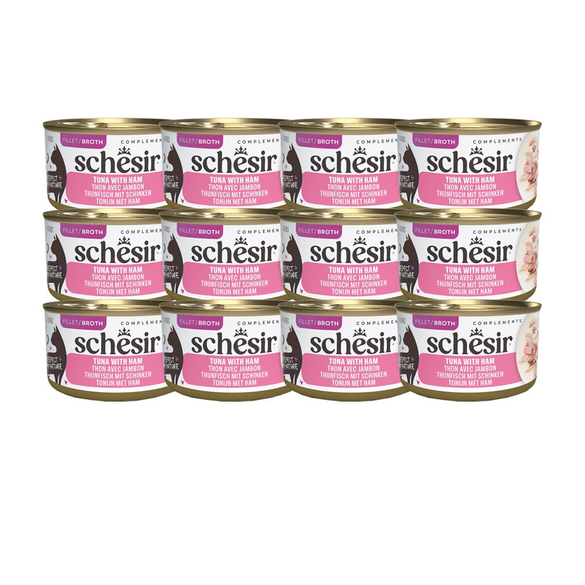 Schesir tunfisk & skinke 70 g