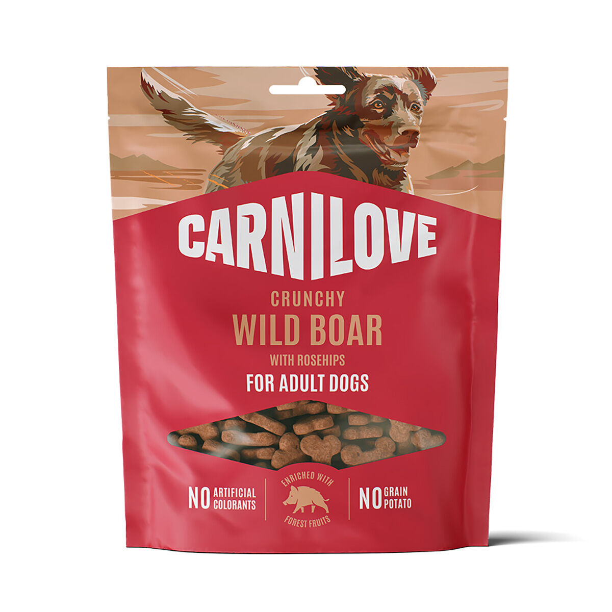 CARNILOVE Dog CRUNCHY Snack Wild Boar with Rosehips 200 g