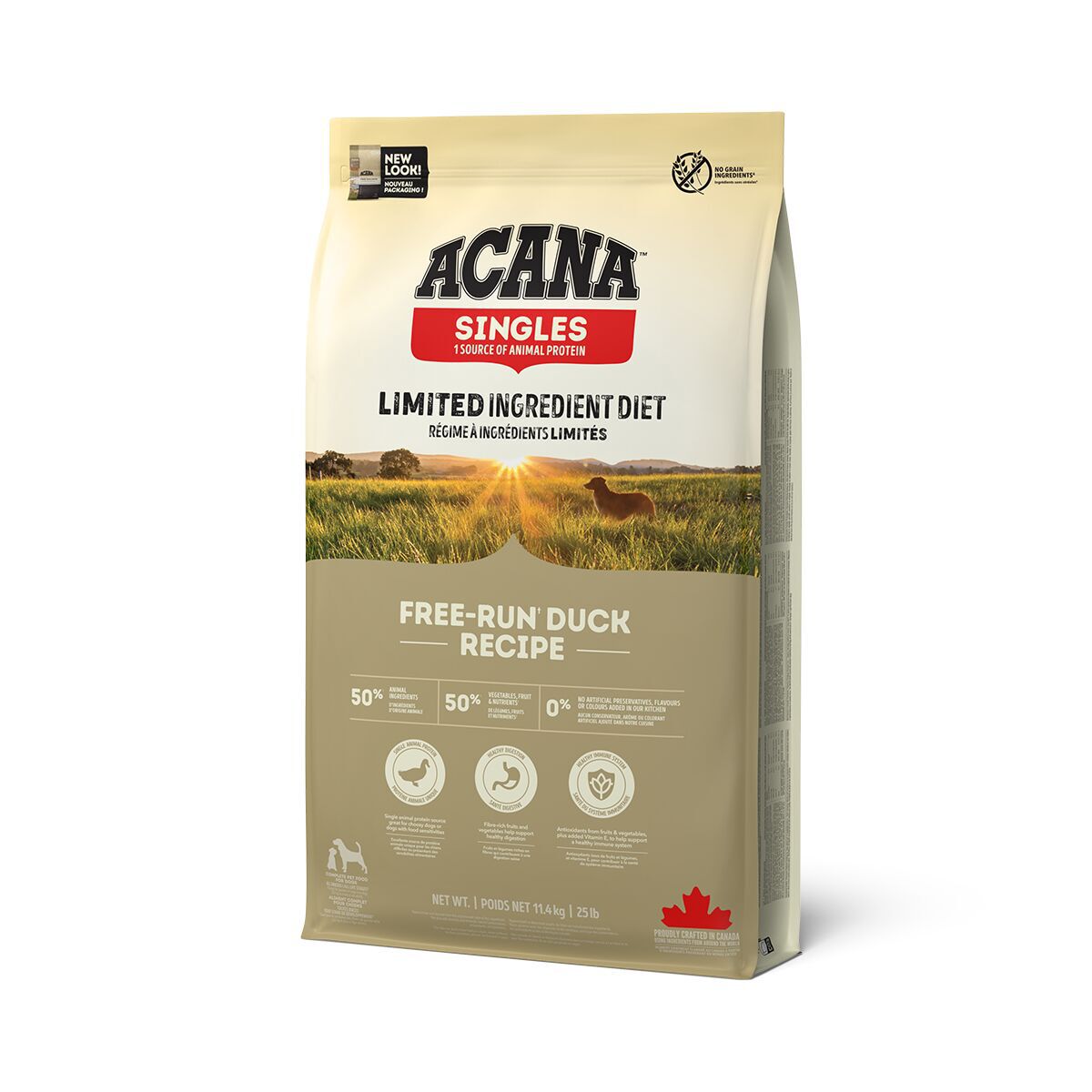 Acana Dog Free-Run Duck Torrfoder till Hund 11,4 kg - Kornfritt hundefôr