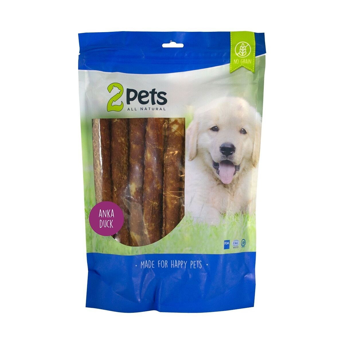 2Pets Tyggerull med andefilet