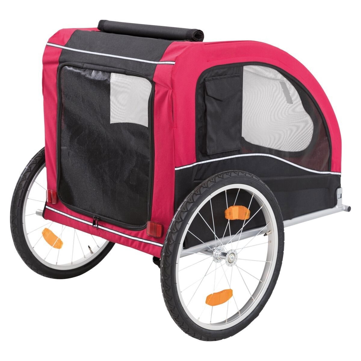 Trixie Sykkelvogn svart/rød