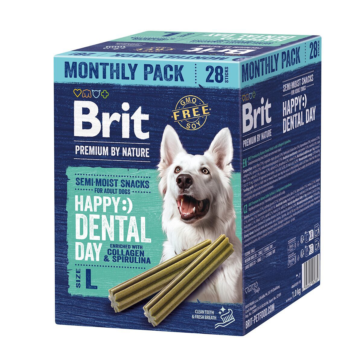 Brit Premium by Nature Dentaltygg 28-pack L