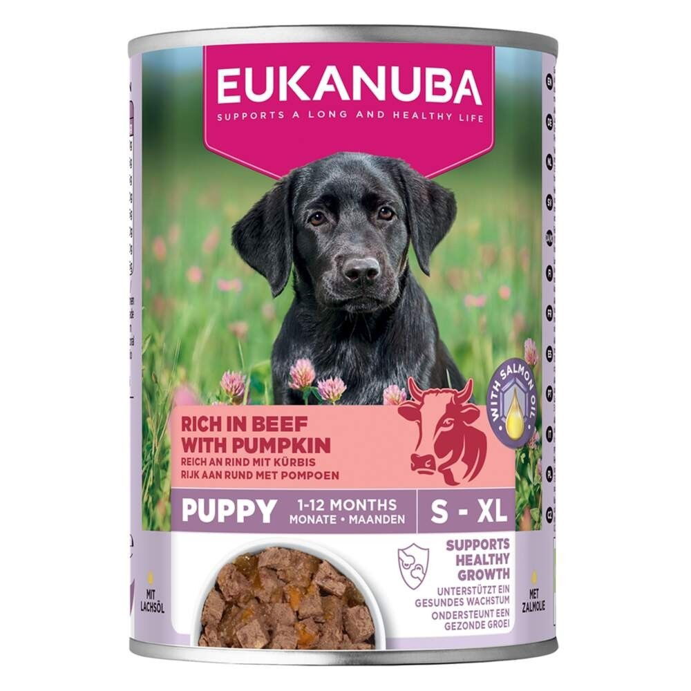 Eukanuba Dog Wet Puppy Beef with Pumpkin 400g