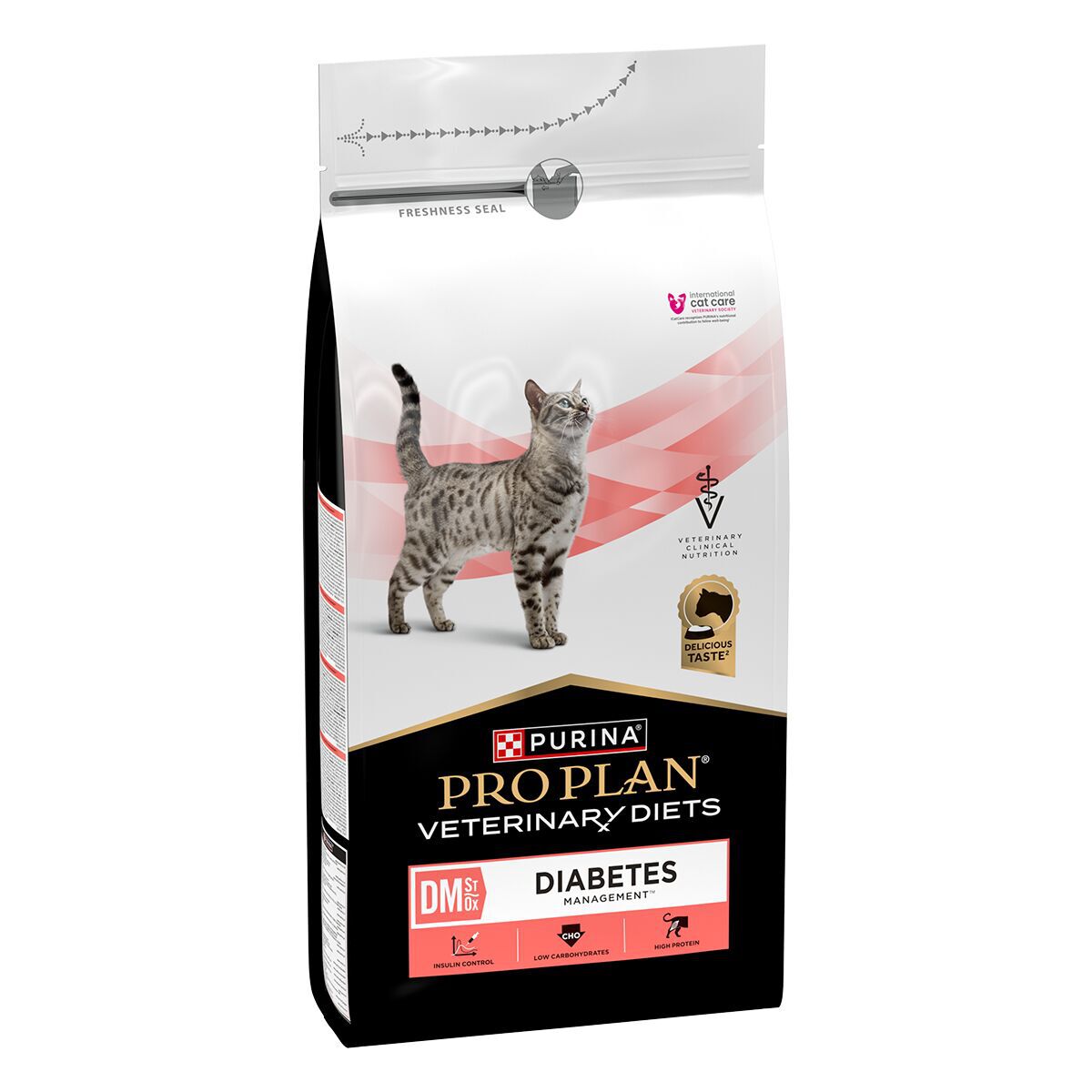 Purina Pro Plan Veterinary Diets Feline Adult DM ST/OX Diabetes Management 1,5kg