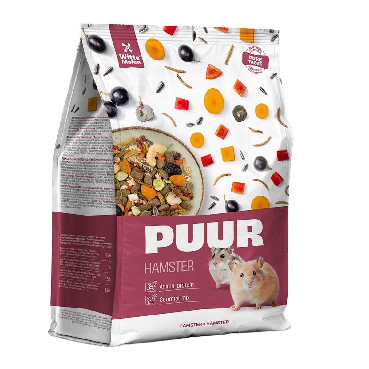 PUUR Hamsterfoder 400 g - Hamstermat