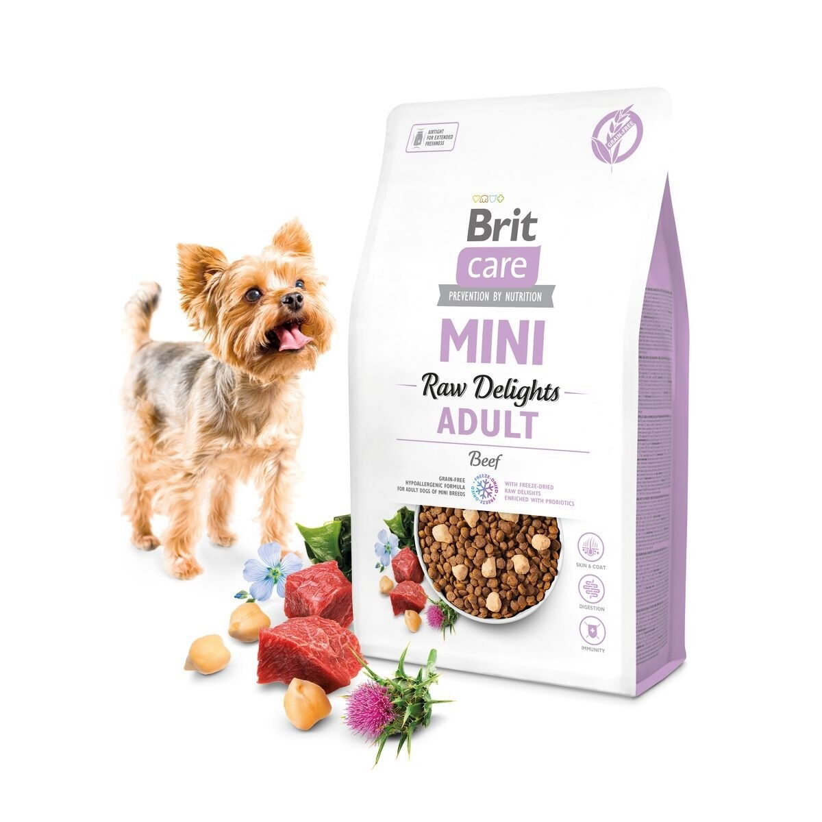 Brit Care Mini FD Raw Delights Beef