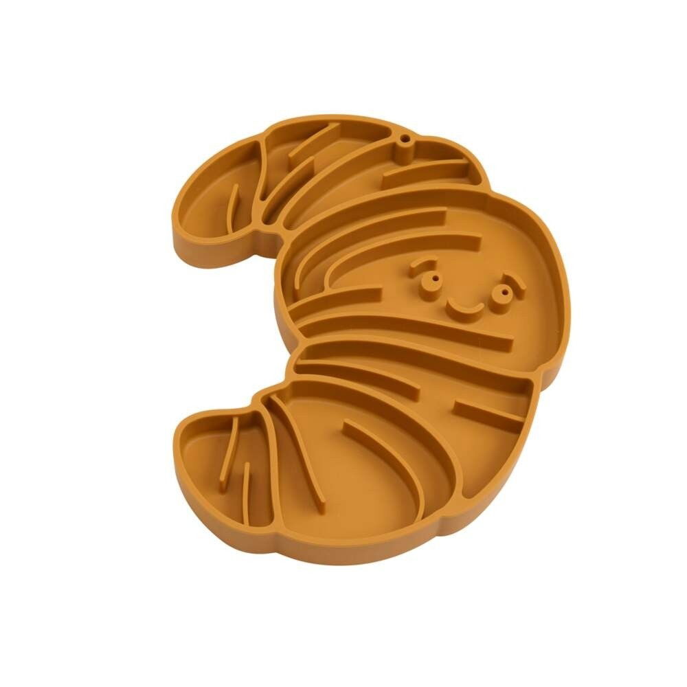 Little&Bigger Breakfast Club enrichment tray 2in1 croissant