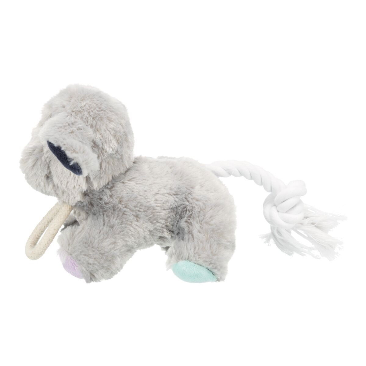TRIXIE Junior hund med tau, plysj