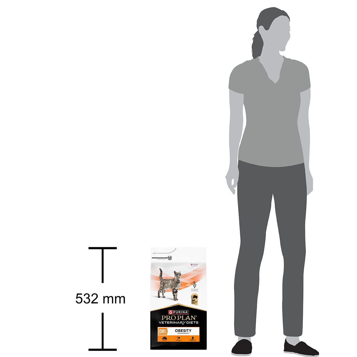 Purina Pro Plan Veterinary Diets Feline Adult OM ST/OX Obesity Management 1,5kg