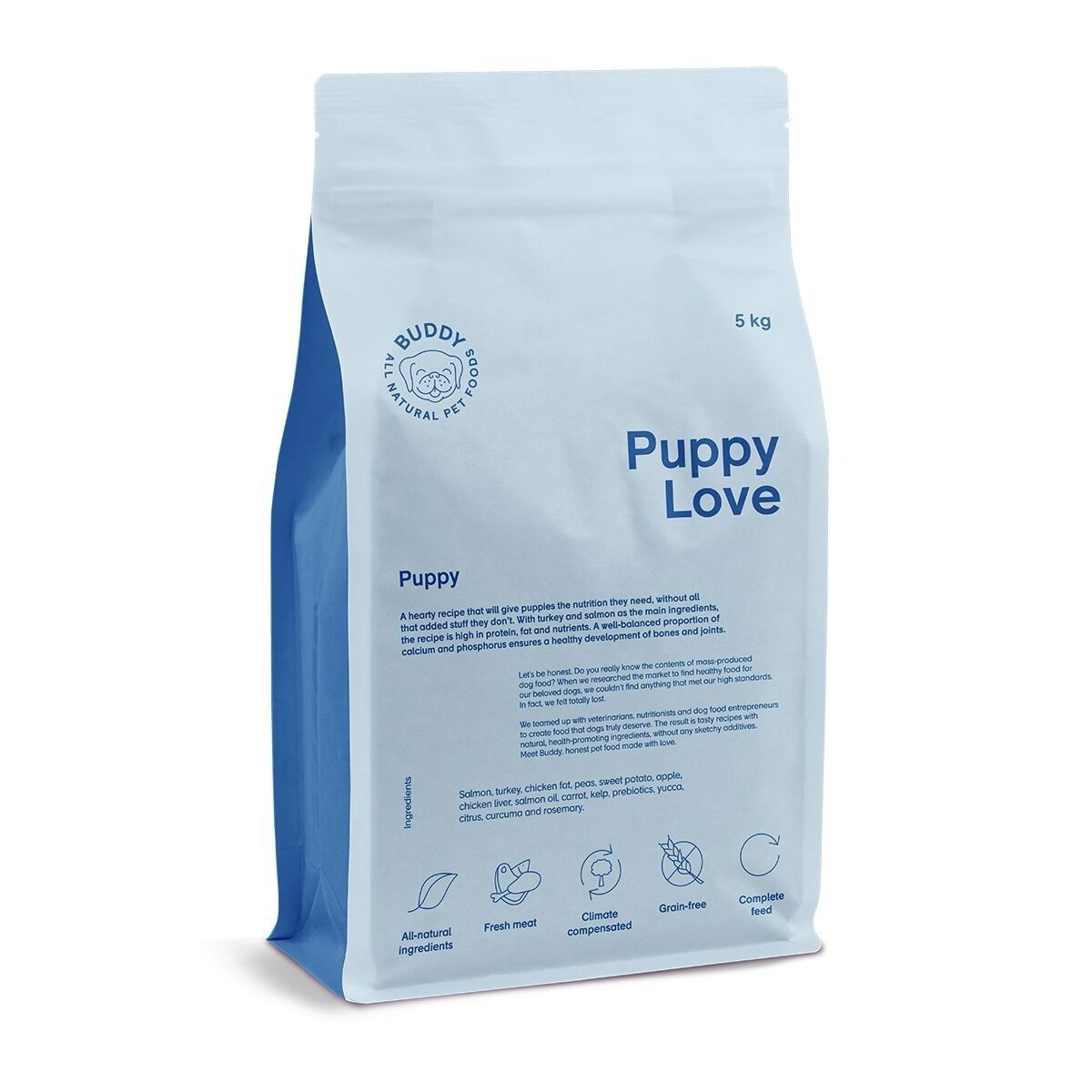 Buddy Puppy Love Tørrfôr til Valp 5 kg
