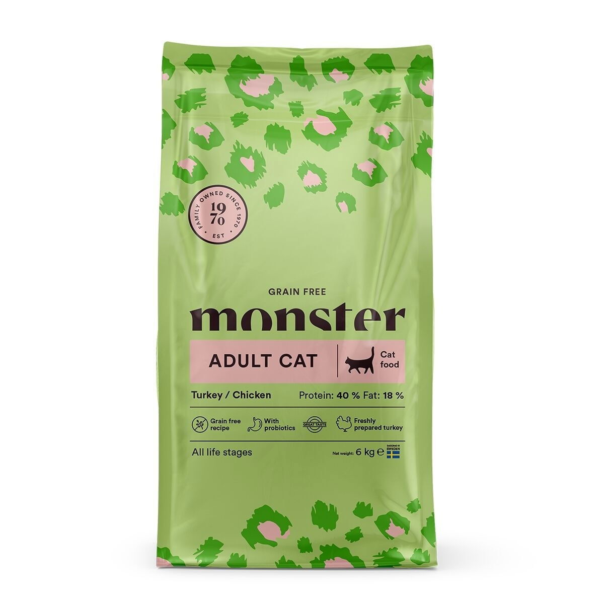 Monster Cat Grain Free Adult Turkey/Chicken