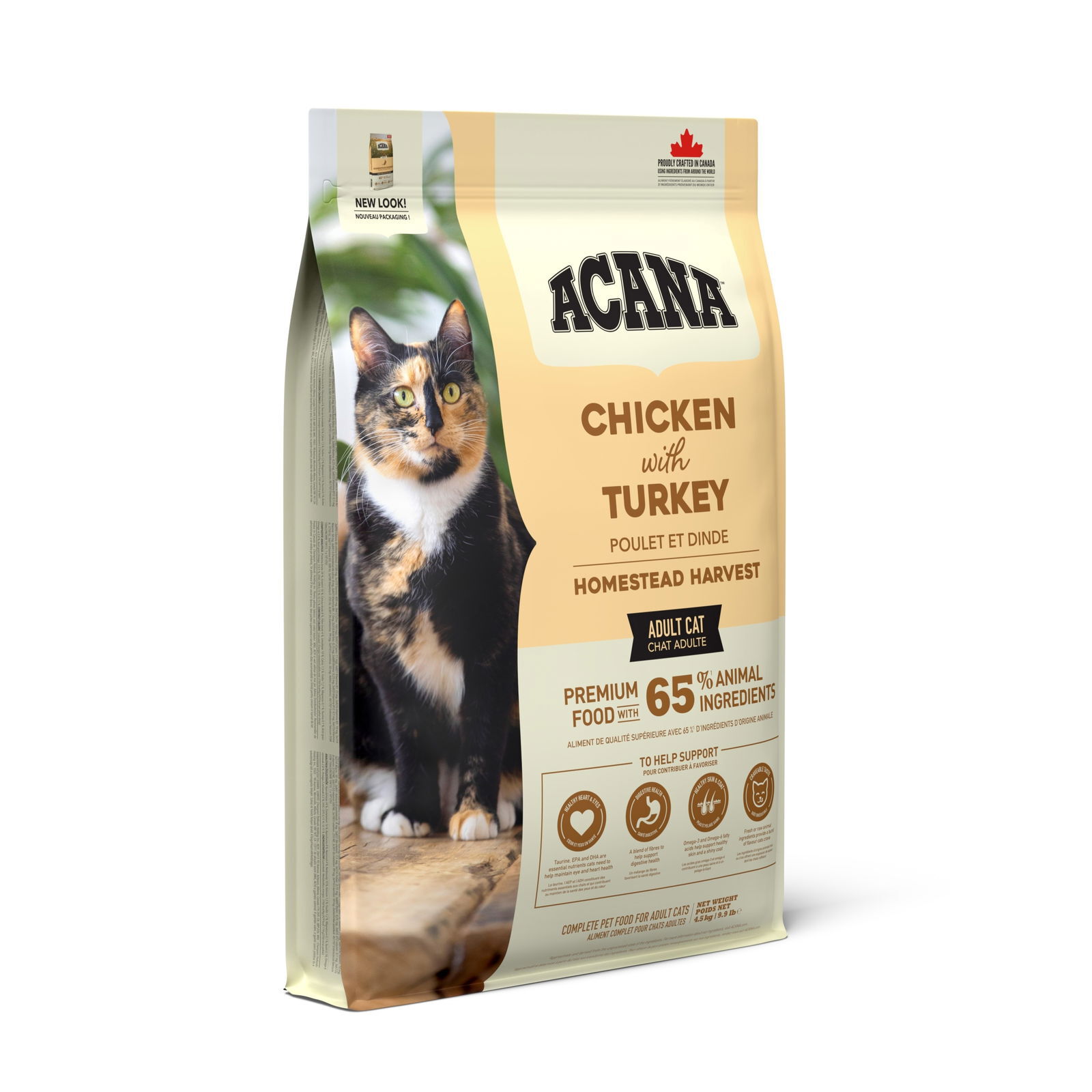 Acana Homestead Harvest Tørrfôr til Katt 4,5 kg