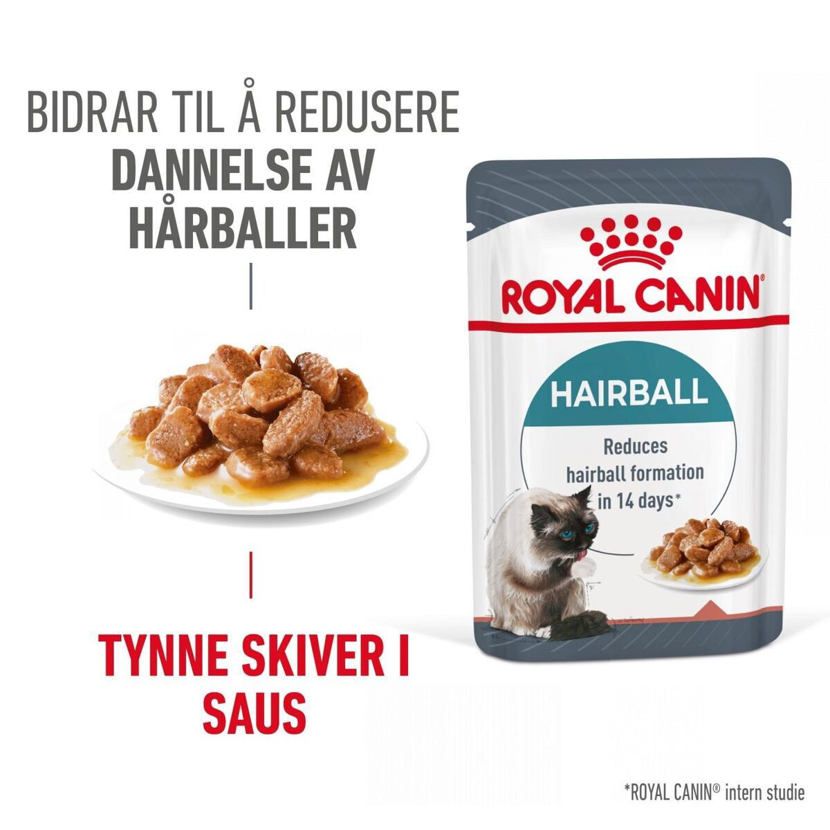 Royal Canin Hairball Care Gravy Adult våtfôr til katt