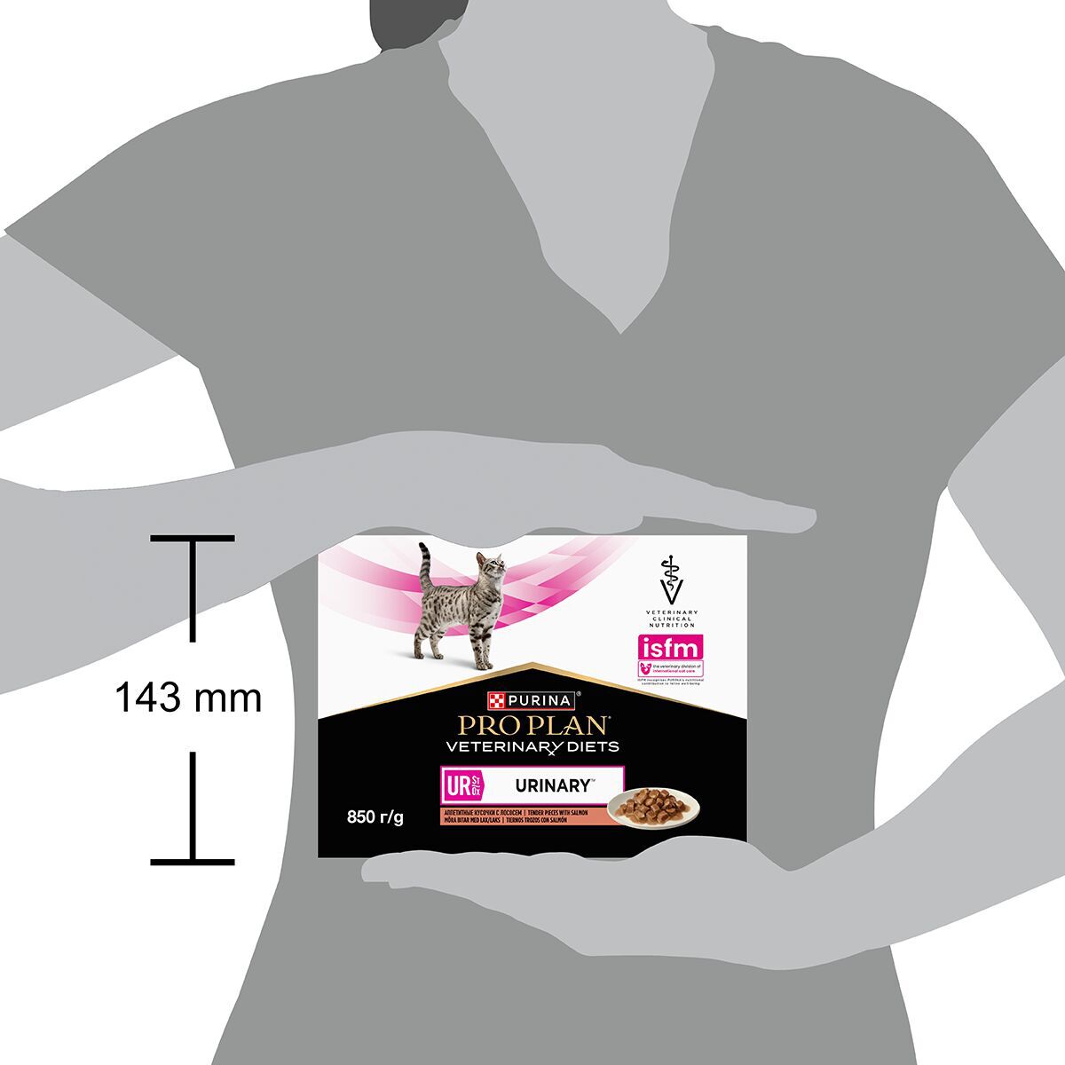 Purina Pro Plan Veterinary Diets Cat UR St/Ox Urinary Salmon 10x85g