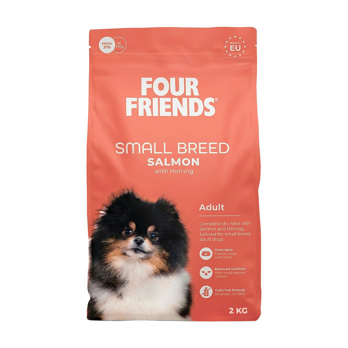 FourFriends Dog Small Breed Salmon