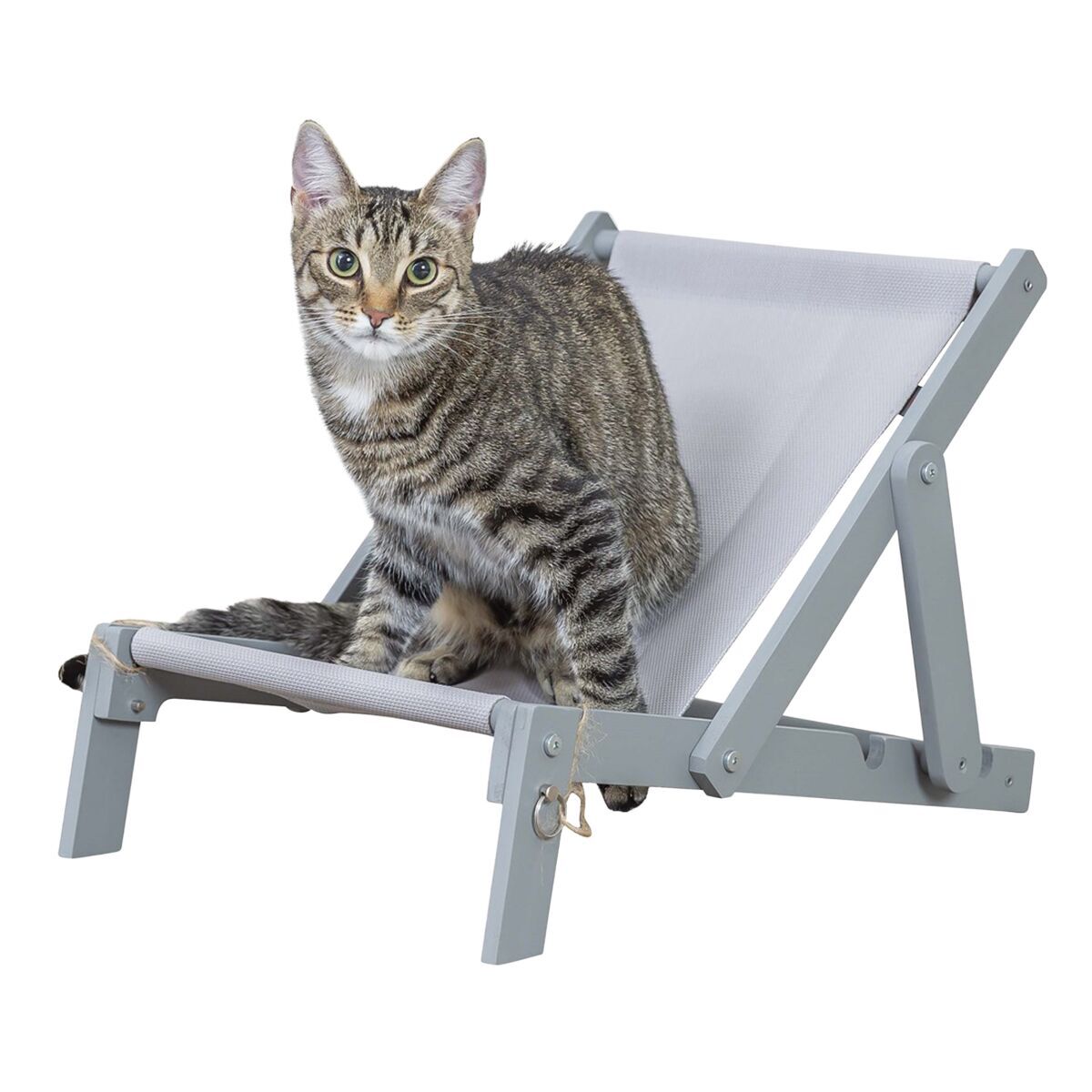 Trixie Strandstol til Katt Grå 33 x 37 x 51 cm - Kattesenger