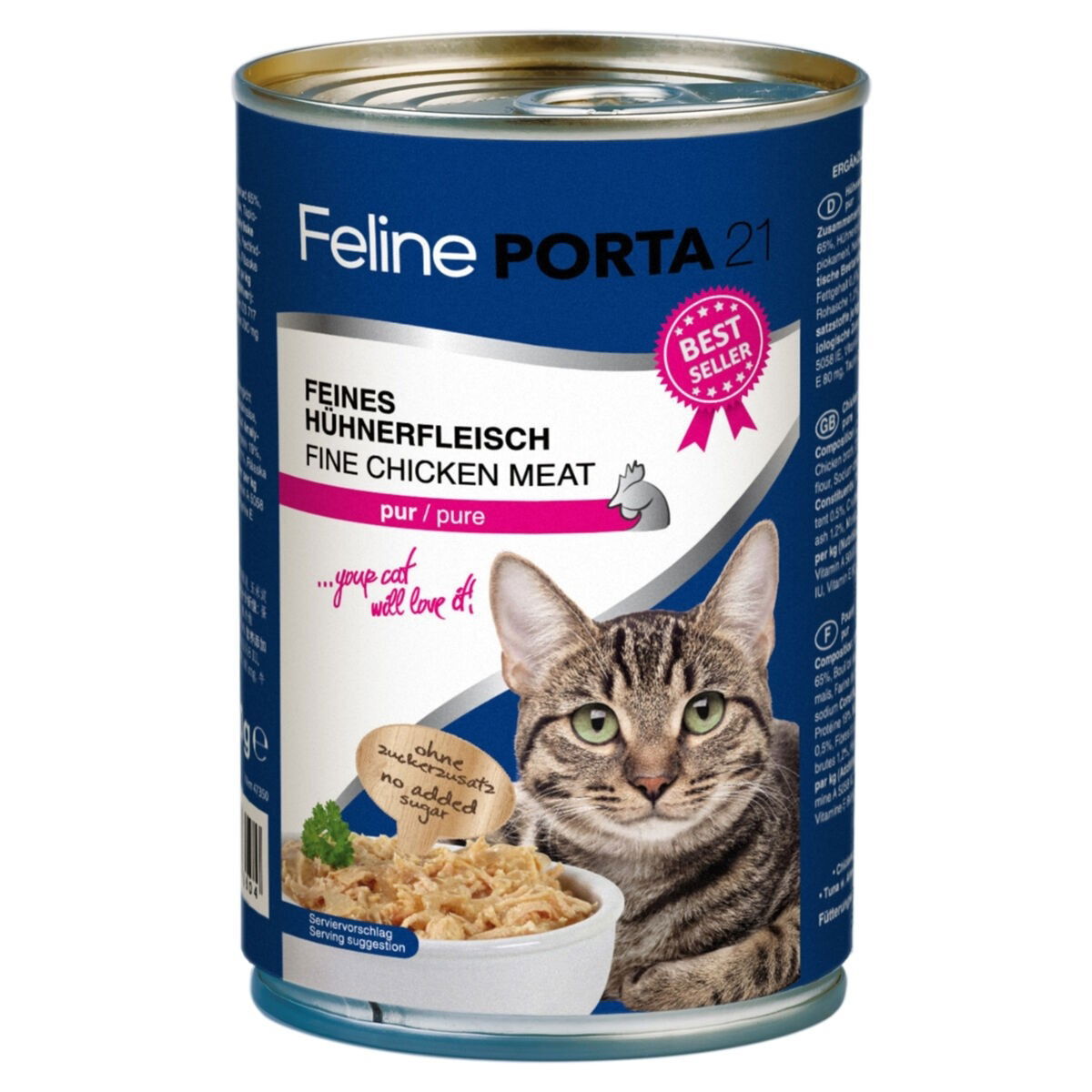 Feline Porta 21 Kylling - Våtfôr til katt