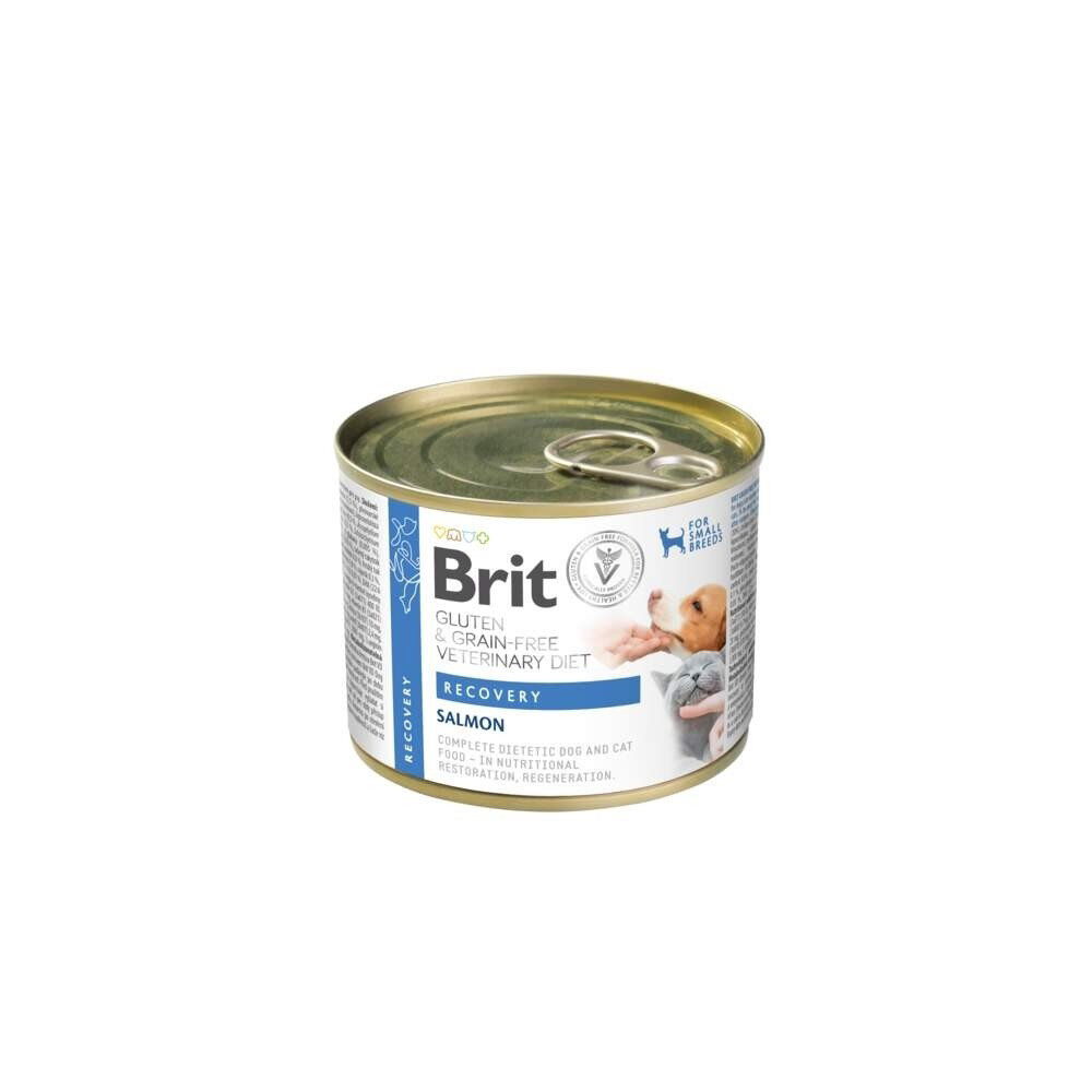 Brit Veterinary Diet Dog Grain Free + Cat Can Recovery 