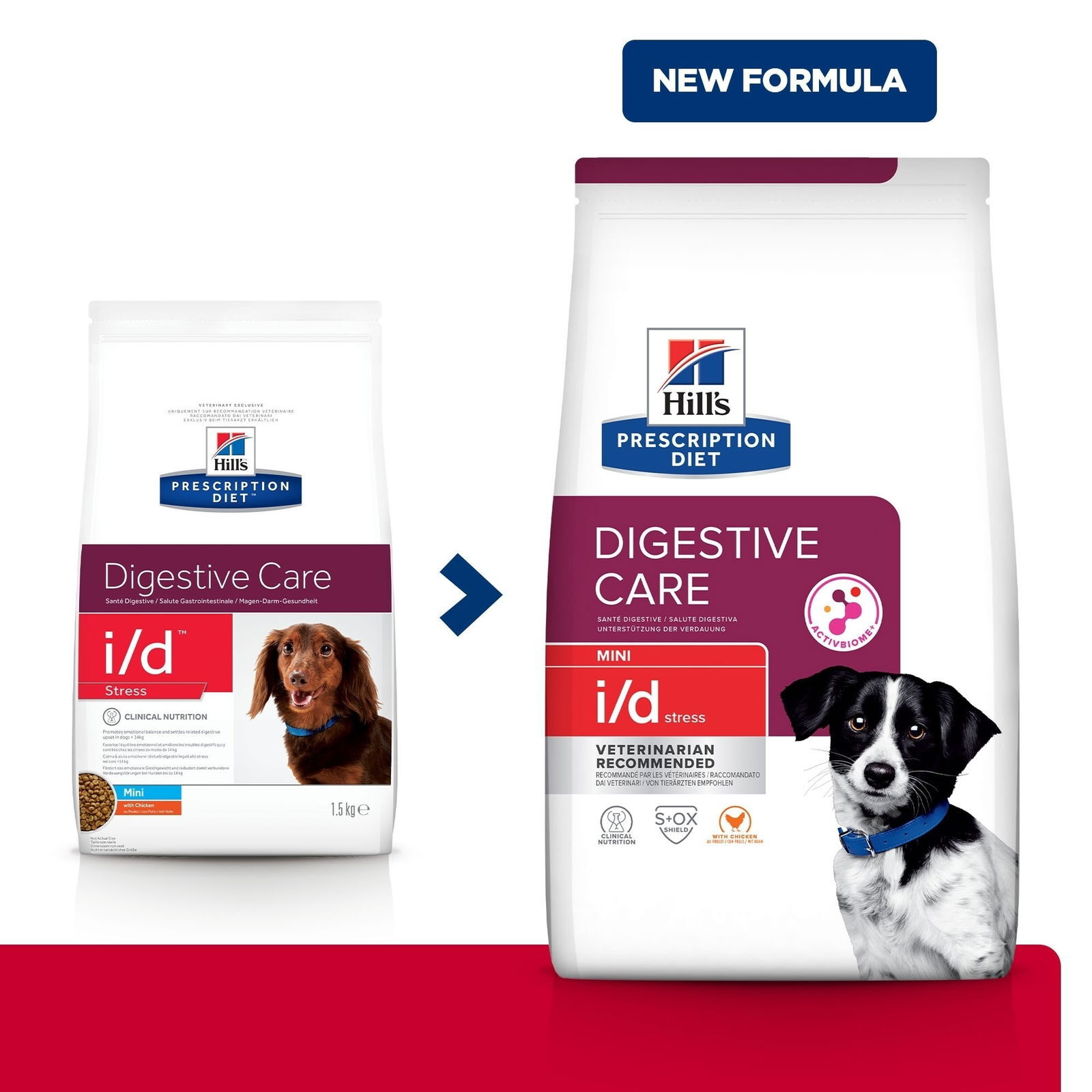Hill's PRESCRIPTION DIET i/d Stress Mini Dog Food Chicken 