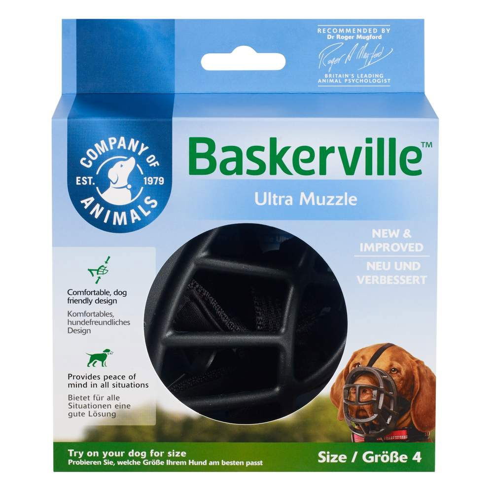 Baskerville Ultra Munkorg 4 - Munnkurv til hund