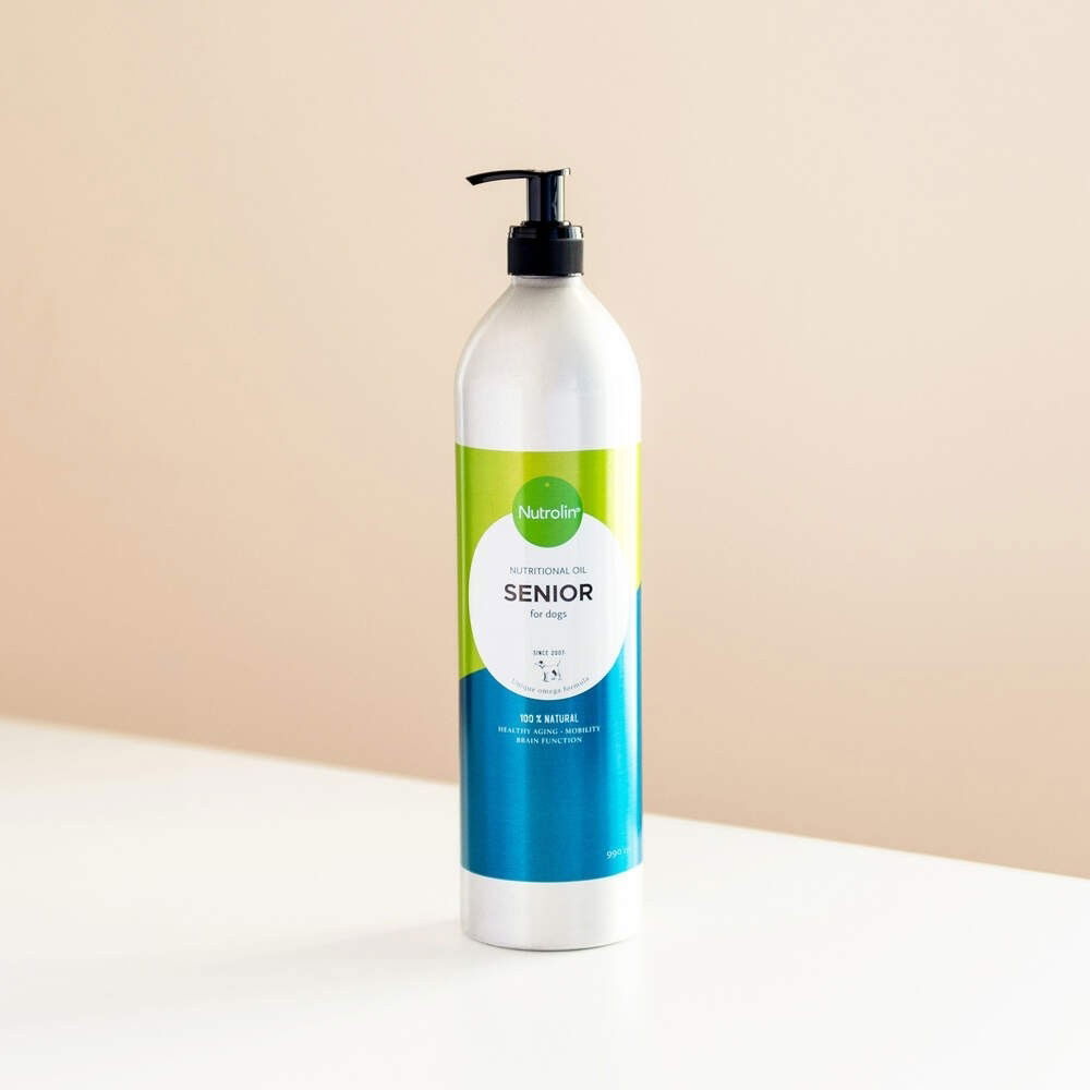 Nutrolin Senior 990 ml - Kosttilskudd for senior hund