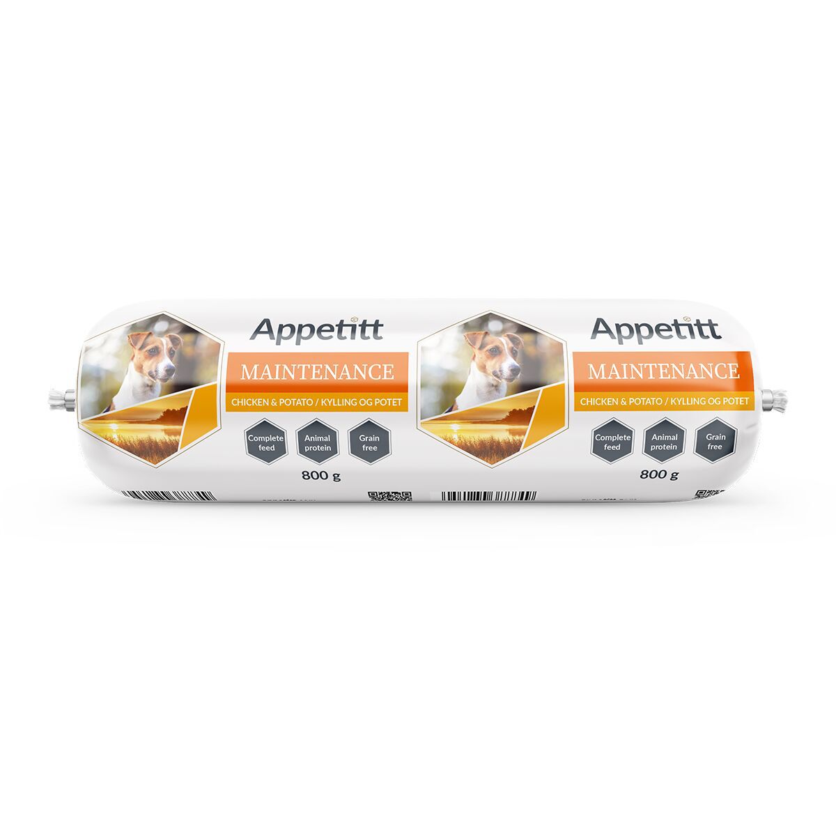 Appetitt Dog Maintenance Chicken & Potato Våtfôr til Hund 800 g