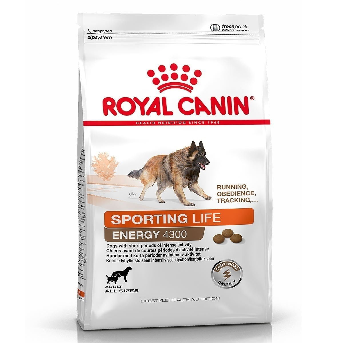 Royal Canin Sporting Life Energy 4300 Adult tørrfôr til hund