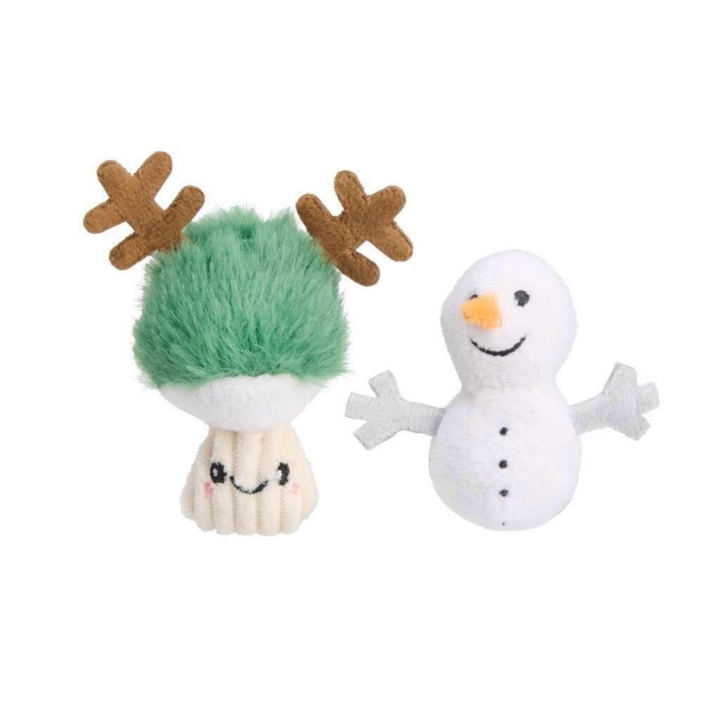 Little&Bigger Xmas Stories mushroom & snowman 2-pack