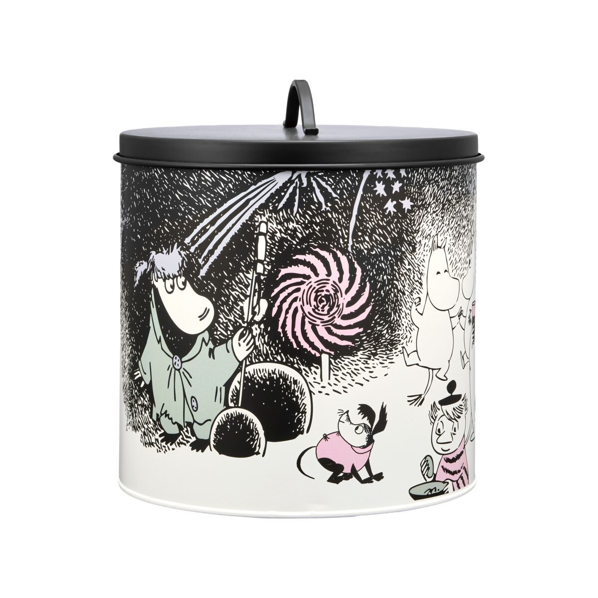 Moomin for Pets Friends & Parties tin jar