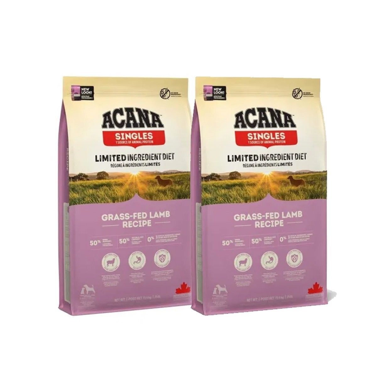 Acana Dog Grass-Fed Lamb 2x11,4 kg