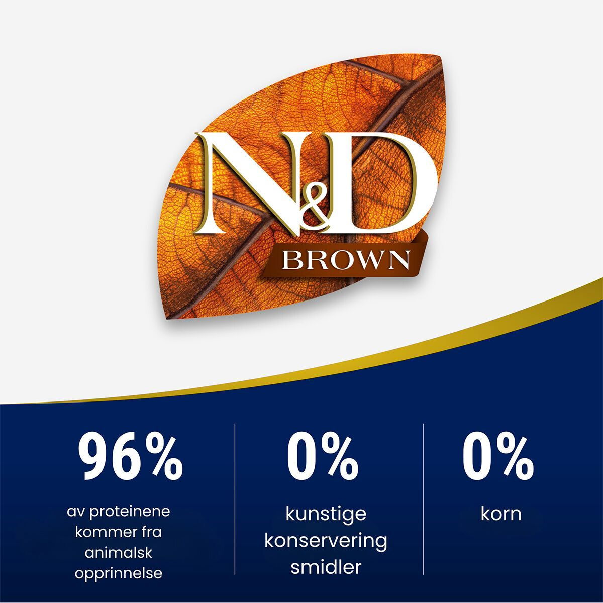 N&D Brown Dog Lamb&Spirulina Small 2kg